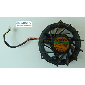 Вентилятор ноутбука ноутбука Acer 5241 5332 5516 5517 5532 5541 5732 7315 77157315, Emachines G430 G525 G625 G627 G630G G725 MF60100V1-Q000-G99