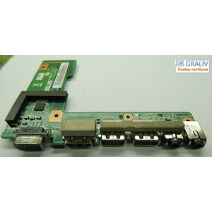 Плата USB разъемов Asus A52, K52 X52, 60-NXLD1000