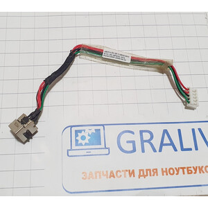 Разьем питания ноутбука HP DV2000, 50.4F632.002
