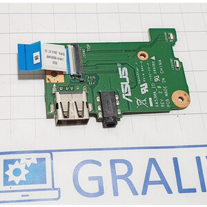 USB audio плата ноутбука Asus X553M, X453M, X453MA_IO, 60NB04X0-IO1020