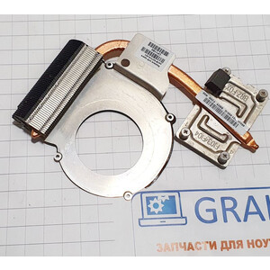 Радиатор, термотрубка системы охлаждения ноутбука HP CQ57, CQ43, 647316-001
