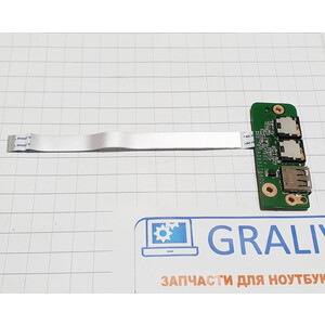 Плата usb, audio ноутбука Asus K45, DA0XY1TB6D0