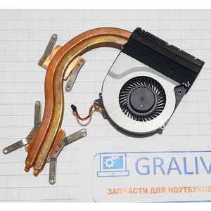 Система охлаждения в сборе ноутбук Toshiba C850, 13N0-ZWA0J01